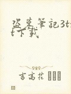 盗墓笔记3txt下载