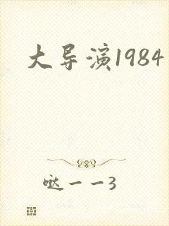 大导演1984