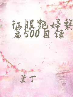 征服艳妇系列短篇500目录