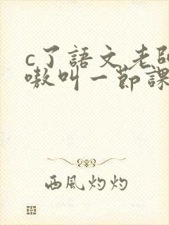 c了语文老师嗷嗷叫一节课作文