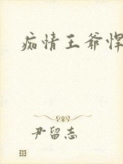 痴情王爷悍王妃