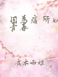 因为痛 所以叫青春