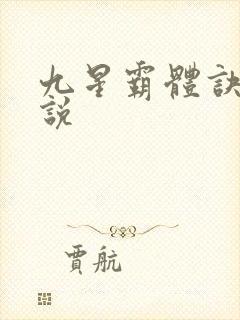 九星霸体诀 小说
