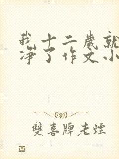 我十二岁就不干净了作文小说