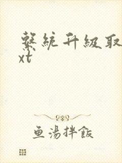 系统升级取液txt