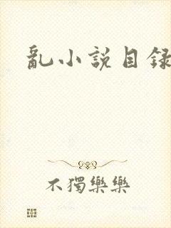 乱小说目录全文