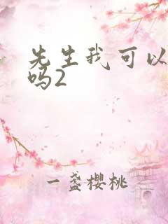 先生我可以上你吗2