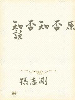 知否知否原著小说