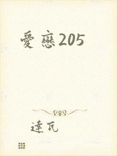 爱恋205