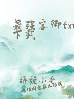 最强客卿txt下载