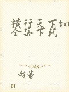 横行天下txt全集下载