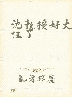 沈教授好大含不住了