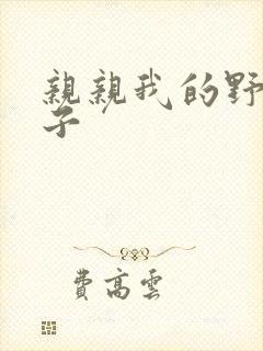 亲亲我的野猪王子