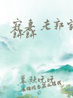 宠妻 老郭家的饼饼