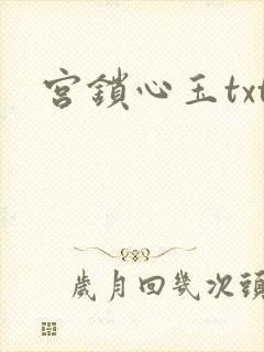 宫锁心玉txt
