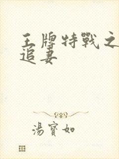 王牌特战之军少追妻