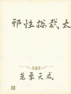 邪性总裁太难缠