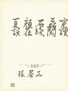 夏颜石磊穿越小说在线阅读