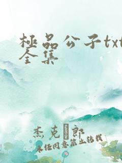 极品公子txt全集