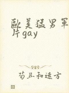 欧美猛男军警长片gay