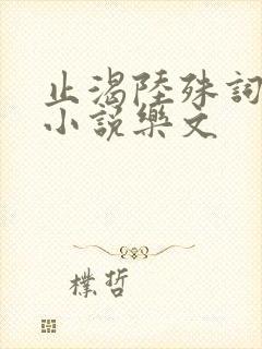 止渴陆殊词陆筝小说乐文
