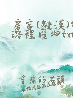 房客(糙汉)何璐程曜坤txt免费下载百度云