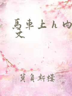 马车上 h 肉 文