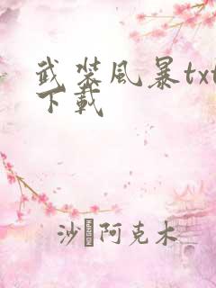 武装风暴txt下载