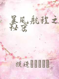 暴风航程之南海秘密