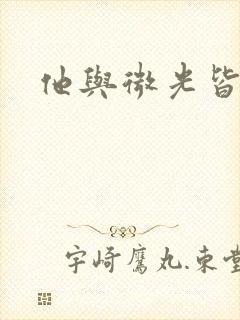 他与微光皆倾城