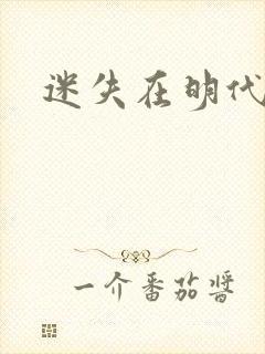 迷失在明代末年