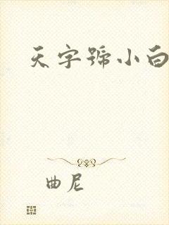 天字号小白脸