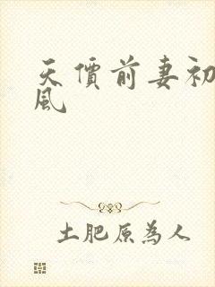 天价前妻初夏有风