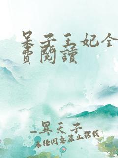 呆子王妃全文免费阅读