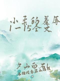 小柔的羞辱日记1一15全文