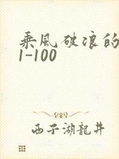 乘风破浪的婚姻1-100