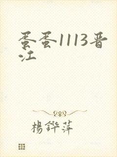 蛋蛋1113晋江