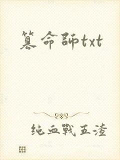 篡命师txt