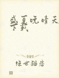 盛夏晚晴天全集下载