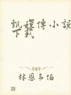 甄嬛传小说全集下载