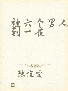 被六个男人躁J到一夜