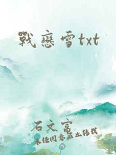 战恋雪txt