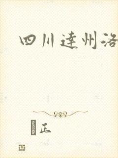 四川达州洛尘