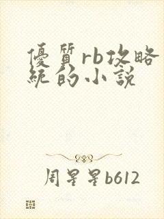 优质rb攻略系统的小说