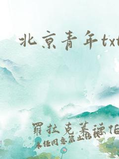 北京青年txt