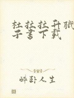 杜拉拉升职记电子书下载