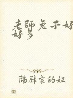 老师兔子好软水好多