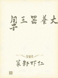 用玉器养大的皇子