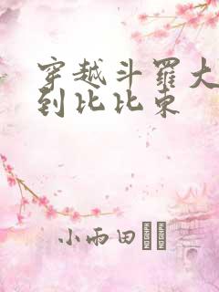 穿越斗罗大陆推到比比东