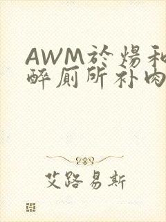 AWM于炀和祁醉厕所补肉
